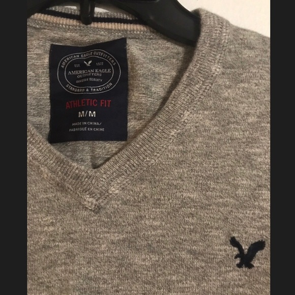 Grey American Eagle Sweater - Picture 2 of 3